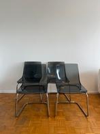 Tobias stoelen Ikea grijs, Huis en Inrichting, Grijs, Gebruikt, Ophalen