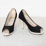 Prachtige Vintage Pumps s24 (Maat 38) € 35,-, Pumps, Verzenden, Zwart, Zo goed als nieuw