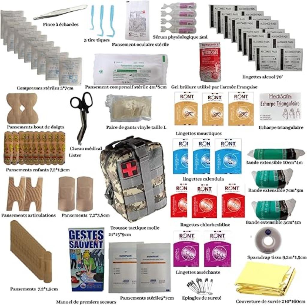 trousse de sauvetage militaire | camping | survie | Nouveau, Neuf, -, -, Secuenor