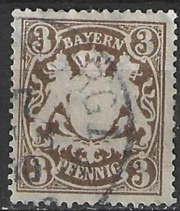 Bayern 1888/1904 - Yvert 60 - Stadswapen in relief  (ST) beschikbaar voor biedingen