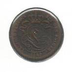 12750 * LEOPOLD I * 1 cent 1849 * Z.Fr, Postzegels en Munten, Munten | België, Verzenden