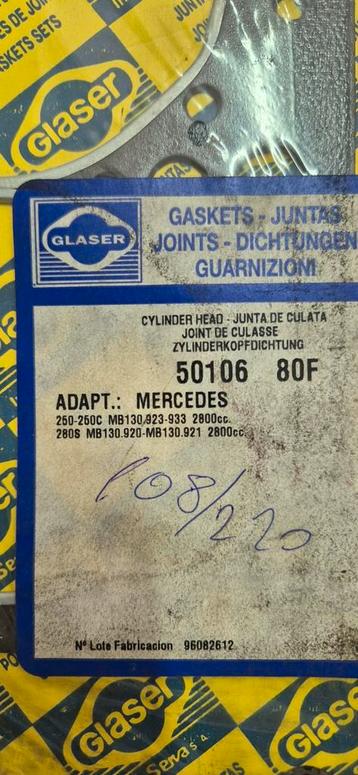Mercedes m130 280 cilinderkop pakking, Enlèvement, Neuf, Mercedes-Benz