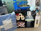 Professionele heat press + cutter + vinyl, Hobby en Vrije tijd, Ophalen, Zo goed als nieuw
