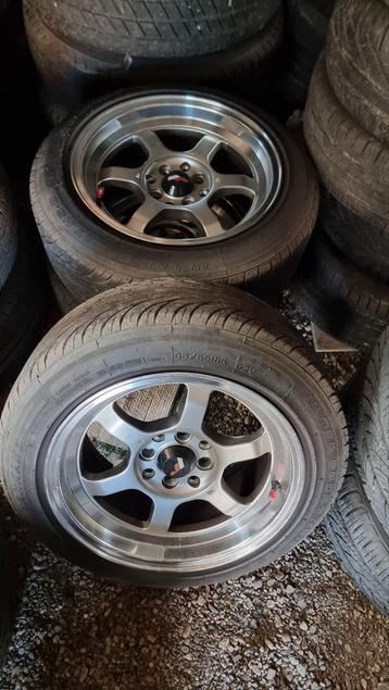 Japan racing JR12 4x100 4x114.3  15inch beschikbaar voor biedingen