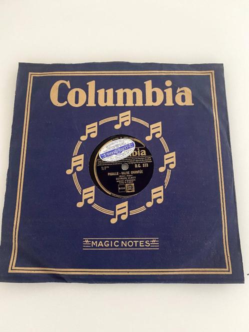 78 RPM Georges Ulmer ‎– Pigalle / C'est Loin Tout Ça, Cd's en Dvd's, Vinyl | Pop, Gebruikt, Voor 1960, Ophalen