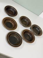 6x Vintage Arabia Ruska schaal schalen Ulla Procopé Finland, Ophalen of Verzenden