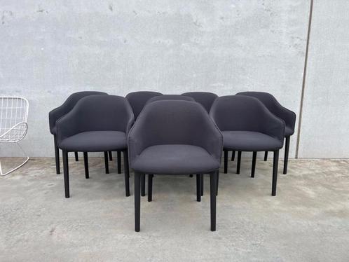 VITRA BOUROULLEC SOFTSHELL ARMCHAIRS, 12X, Huis en Inrichting, Stoelen, Zo goed als nieuw, Kunststof, Stof, Grijs, Verzenden