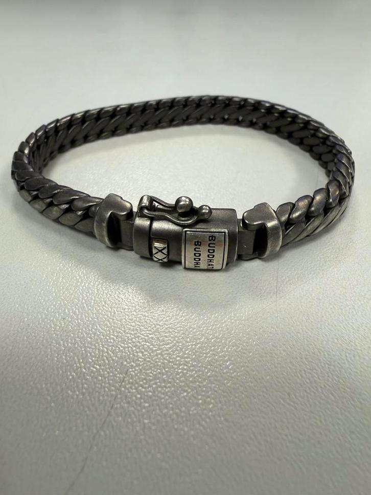 Bracelet Buddha to Buddha Ben XS argent rhodié noir, Bijoux, Sacs & Beauté, Bracelets, Comme neuf, Argent, Noir, Enlèvement