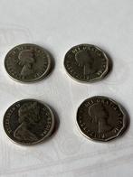 4 muntstukken Canada 5 cents, Ophalen of Verzenden, Noord-Amerika