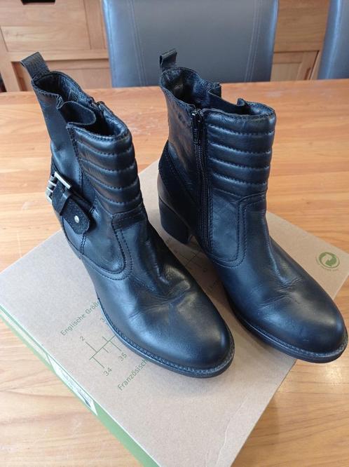 Bottines en cuir BeOriginal pointure 38, Vêtements | Femmes, Chaussures, Comme neuf, Boots et Botinnes, Noir, Enlèvement