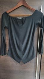 Blouse noire taille 2 correspond taille S ou M, Sans marque, Zwart, Ophalen of Verzenden, Maat 36 (S)
