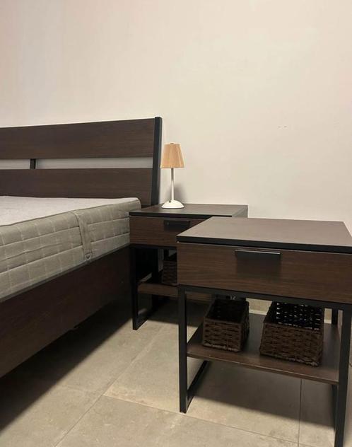 Tweepersoonsbed 160x200 — IKEA limited edition, Huis en Inrichting, Slaapkamer | Bedden, Zo goed als nieuw, Twijfelaar, 160 cm