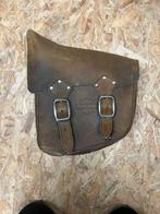 Bruin used leather swingarm tas, Motoren, Ophalen of Verzenden