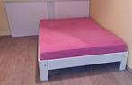 Auping bed met matras, Huis en Inrichting, Slaapkamer | Bedden, Modern, Gebruikt, 140 cm, Wit