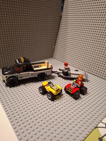 lego ATV race team 60148, Enlèvement ou Envoi, Comme neuf, Ensemble complet, Lego