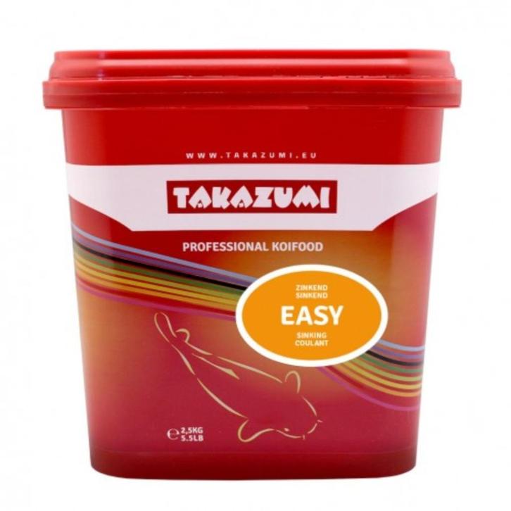 Takazumi Easy 1 kg zinkend koi voer compleet, Dieren en Toebehoren, Dierenvoeding, Vis, Ophalen of Verzenden