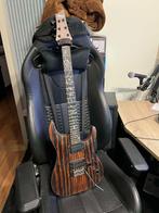 Schecter C1 Exotic Ebony met Seymour Duncan Pegasus en senti, Ophalen of Verzenden, Zo goed als nieuw, Solid body, Overige merken