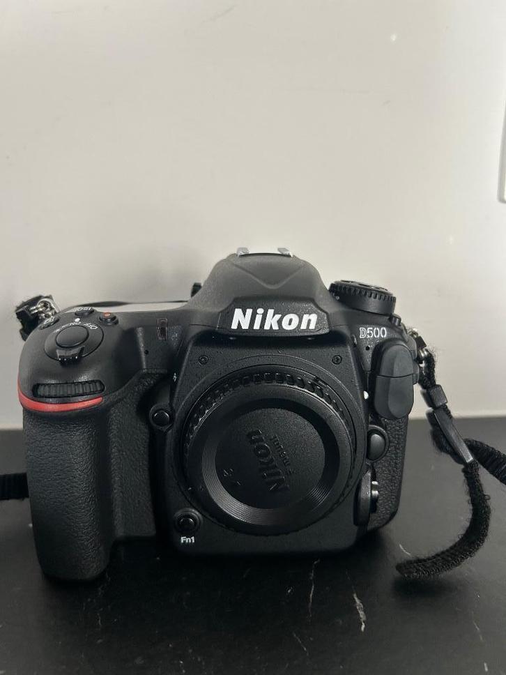 Nikon D500 + MB-D17 batterygrip, Audio, Tv en Foto, Fotocamera's Digitaal, Gebruikt, Spiegelreflex, Nikon, Geen optische zoom