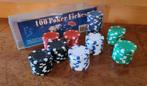 Set Pokerfiches 5x 20 stuks: NIEUW, Hobby en Vrije tijd, Gezelschapsspellen | Kaartspellen, Ophalen of Verzenden, Zo goed als nieuw