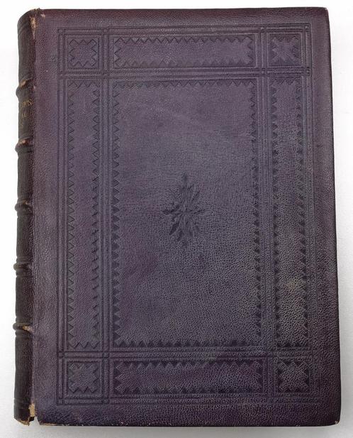 [Nice Binding] The Poetical Works of Longfellow 1856 Ticknor, Antiquités & Art, Antiquités | Livres & Manuscrits, Enlèvement ou Envoi