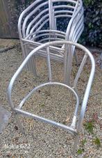 Aluminium buizen-frame tuinstoel, Ophalen, Gebruikt