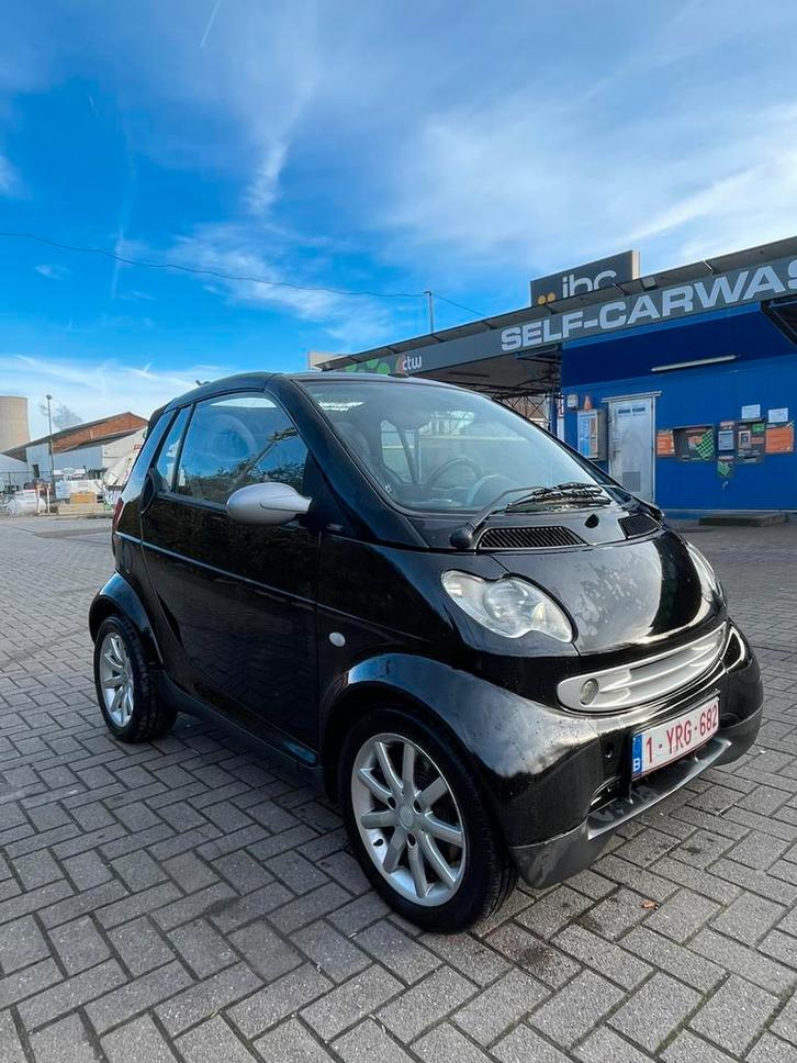 Smart Cabrio essence, Autos, Smart, Particulier, ForTwo, Toit ouvrant, Essence, Euro 4, Cabriolet, 3 portes, Automatique, Noir