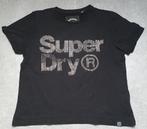 t-shirt Superdry maat S, Kleding | Dames, T-shirts, Zo goed als nieuw, Maat 36 (S), Zwart, Korte mouw