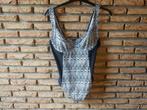 (81) - maillot femme t.L noir blanc, Ophalen of Verzenden, Zo goed als nieuw, Zwart, Badpak