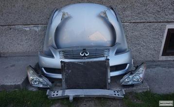 INFINITI G37 VOORKOP VOORSCHERM VOORBUMPER MOTORKAP KOPLAMP beschikbaar voor biedingen
