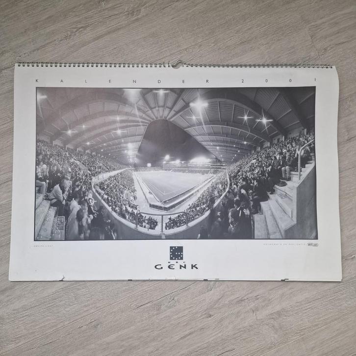 Kalender KRC Genk 2001, Verzamelen, Sportartikelen en Voetbal, Zo goed als nieuw, Ophalen of Verzenden