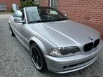 E46 318ci, Auto's, Achterwielaandrijving, Zwart, Cabriolet, Leder