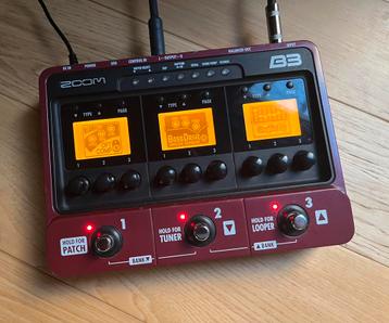 Zoom B3 bass multieffect beschikbaar voor biedingen