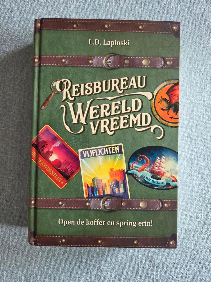 L.D. Lapinski - Reisbureau Wereldvreemd, Boeken, Kinderboeken | Jeugd | 10 tot 12 jaar, Zo goed als nieuw, Ophalen