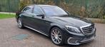 Mercedes S63 AMG V8 Biturbo, Auto's, Automaat, 4 deurs, Zwart, Leder