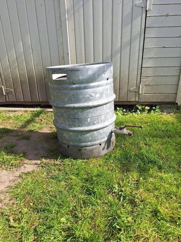 Inox biervat 50l met kraan beschikbaar voor biedingen