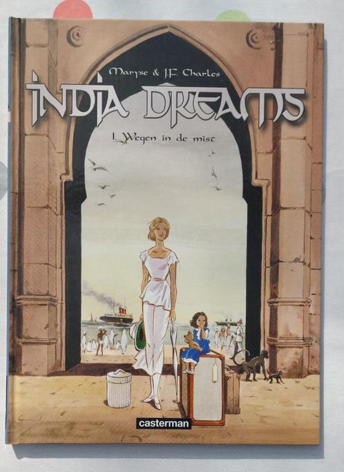 HC | India Dreams 1 | Wegen in de Mist NIEUWSTAAT, Boeken, Stripverhalen, Zo goed als nieuw, Eén stripboek, Ophalen of Verzenden