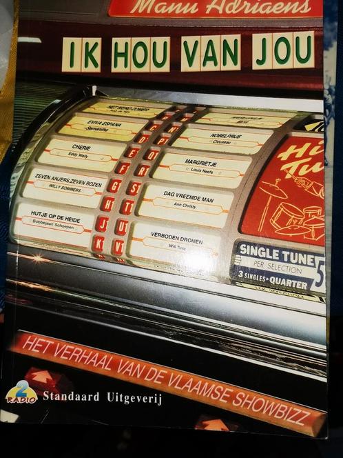 Ik hou van jou - verhaal v/d Vlaamse showbusines Gesigneerd, Boeken, Muziek, Zo goed als nieuw, Artiest, Ophalen of Verzenden
