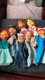 Vintage poppenkast poppen, Ophalen of Verzenden, Gebruikt