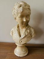 Art deco buste van jongen, borstbeeld 41cm, Enlèvement ou Envoi
