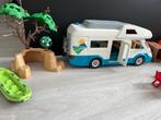 Playmobil - Mobilhome en tent, Ophalen, Gebruikt, Complete set