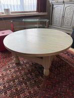 Ronde houten salontafel, Ophalen, Gebruikt