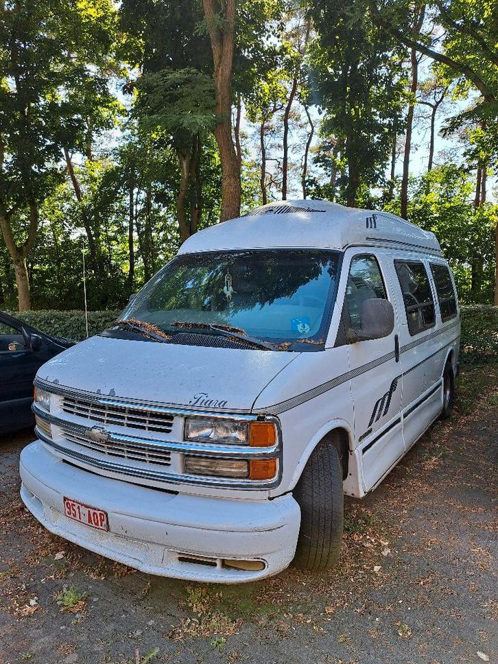 Chevrolet Express 1500 LPG 1999 voor opmaak, Autos, Chevrolet, Particulier, Chevy Van, ABS, Airbags, Air conditionné, Verrouillage central