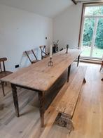 Boerderijtafel, Huis en Inrichting, Ophalen, Vintage, 200 cm of meer, 50 tot 100 cm