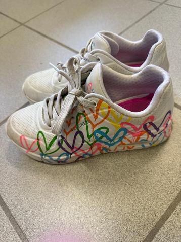 Sneakers sportschoenen skechers wit en color art maat 36 beschikbaar voor biedingen