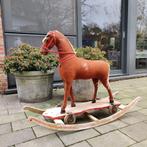 cheval de balançoire vintage à tirer sur roues, Enlèvement ou Envoi