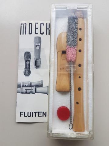 blokfluit 'Moeck' beschikbaar voor biedingen