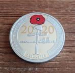 Herdenking munt wapenstilstand 14-18 WW1, Ophalen of Verzenden