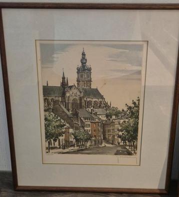 Roger Hebbelinck gesigneerde litho, genummerd 250/350 beschikbaar voor biedingen