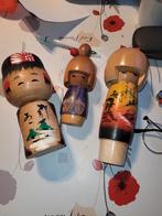 3 speciale japanse houten popjes, Enlèvement