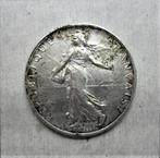 Zilveren munt Frankrijk 2 frank 1919 sower, Frankrijk, Zilver, Ophalen of Verzenden, Losse munt